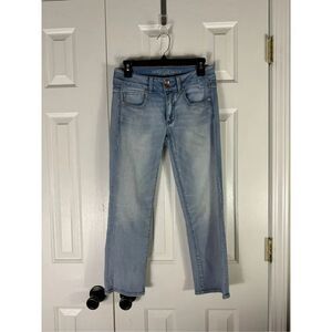 American Eagle Womens Artist Crop Jeans Size 6R